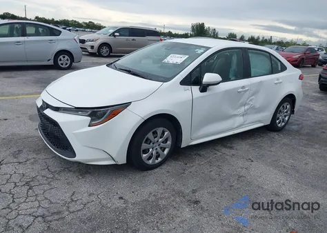 2020 Toyota Corolla Le from USA, damaged, VIN JTDEPRAE2LJ014268
